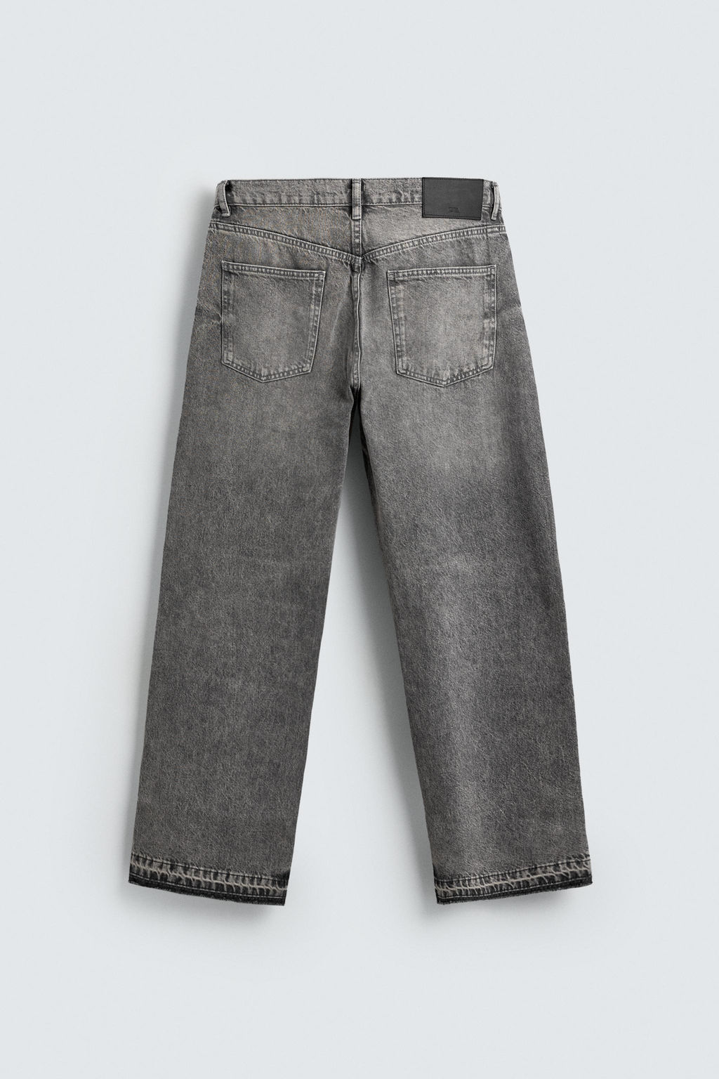 JEANS LOOSE FIT / Gris - Zara фото 9