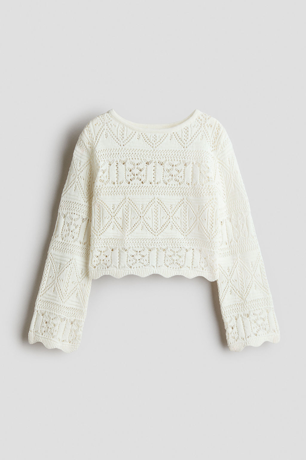 Jersey efecto crochet - H&m фото 2