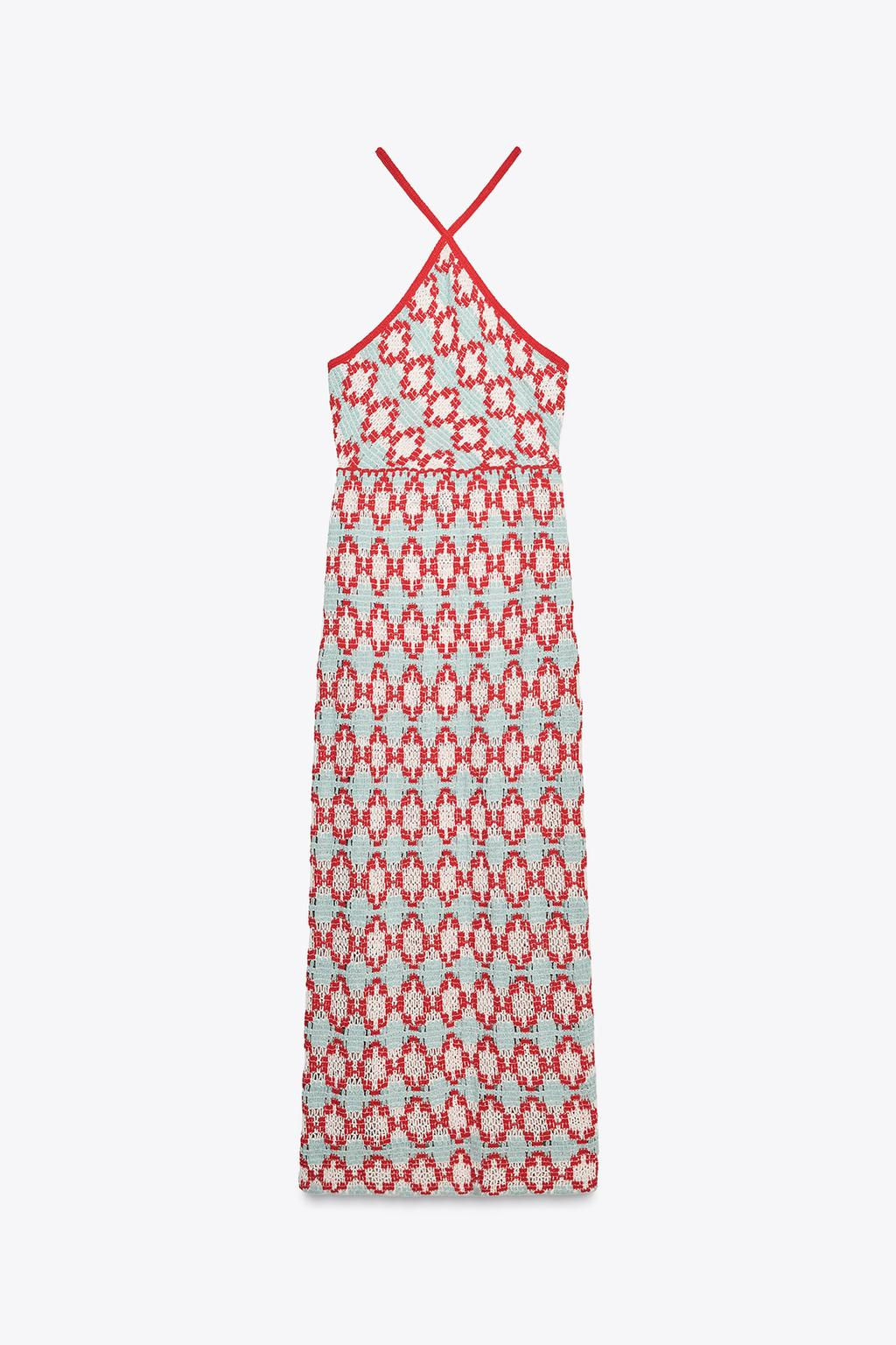 KNIT HALTER DRESS - Zara фото 7