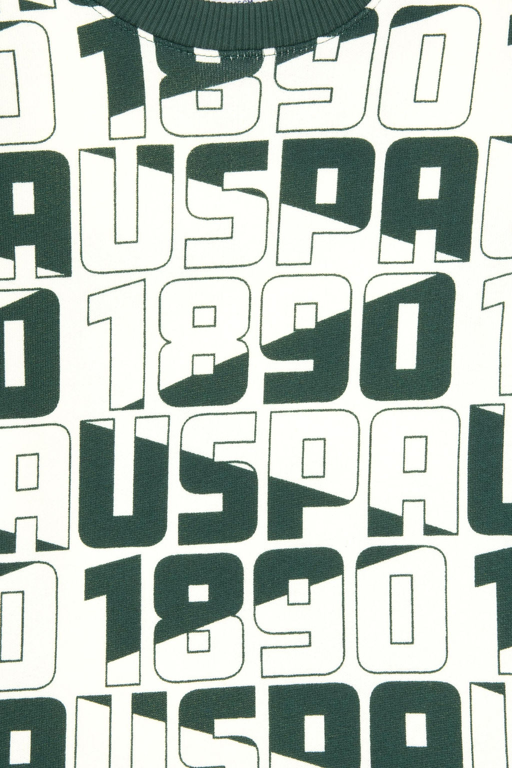 Erkek _ocuk Koyu Ye_il Bisiklet Yaka Sweatshirt Sepette S_rpriz _ndirim - U.s. polo assn фото 4