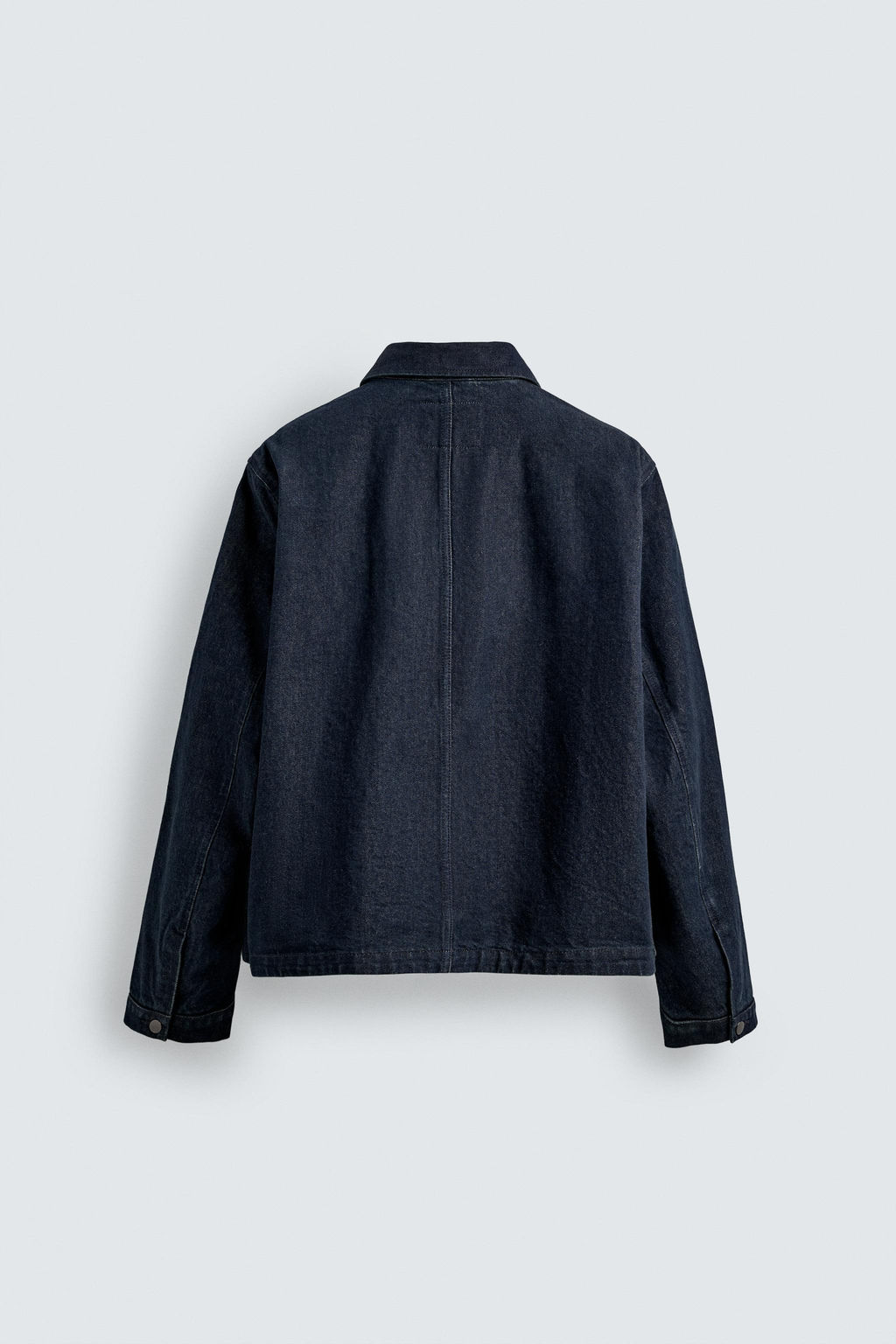DENIM FIREMAN CLASP JACKET - Zara фото 9
