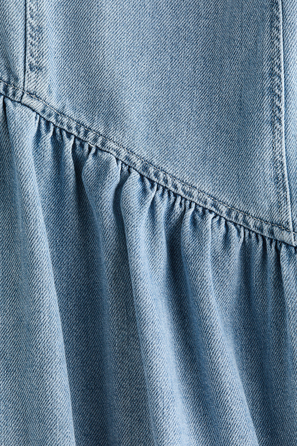 Vestido denim con falda acampanada - H&m фото 4