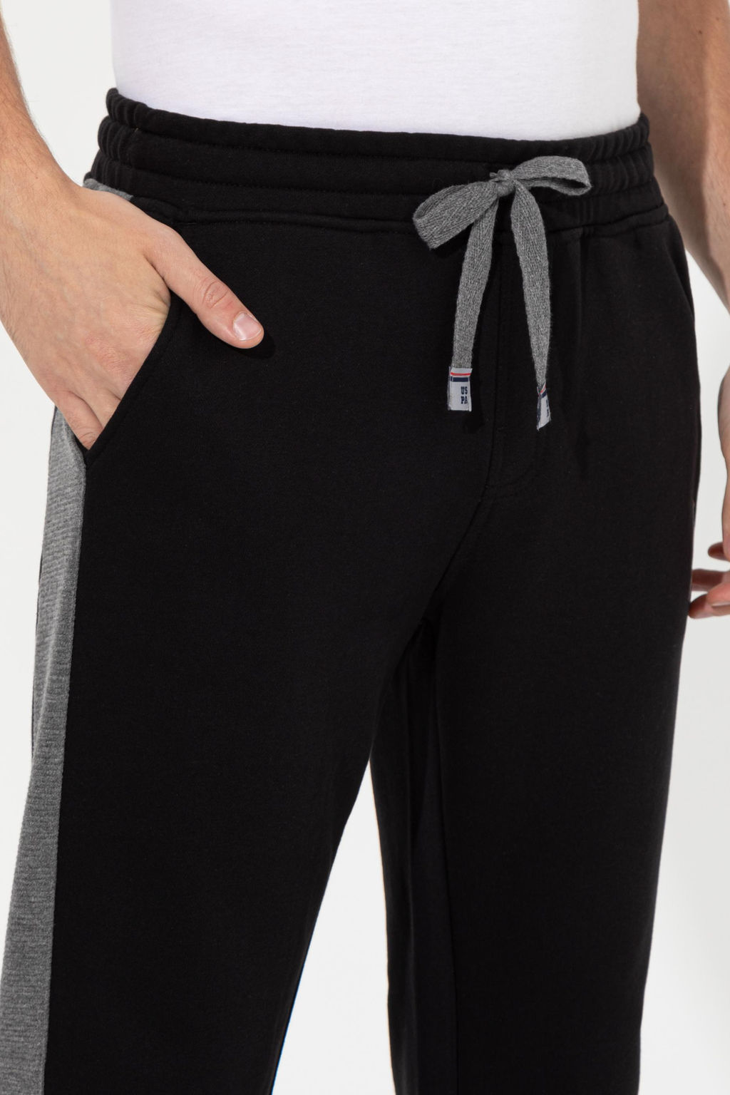 Мужские черные спортивные штаны - U.s. polo assn фото 5