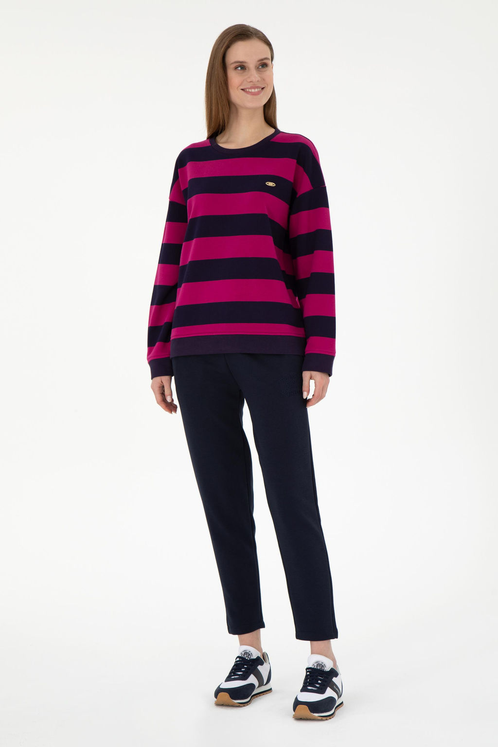 Женский свитшот цвета фуксии Неожиданная скидка в корзине - U.s. polo assn фото 4