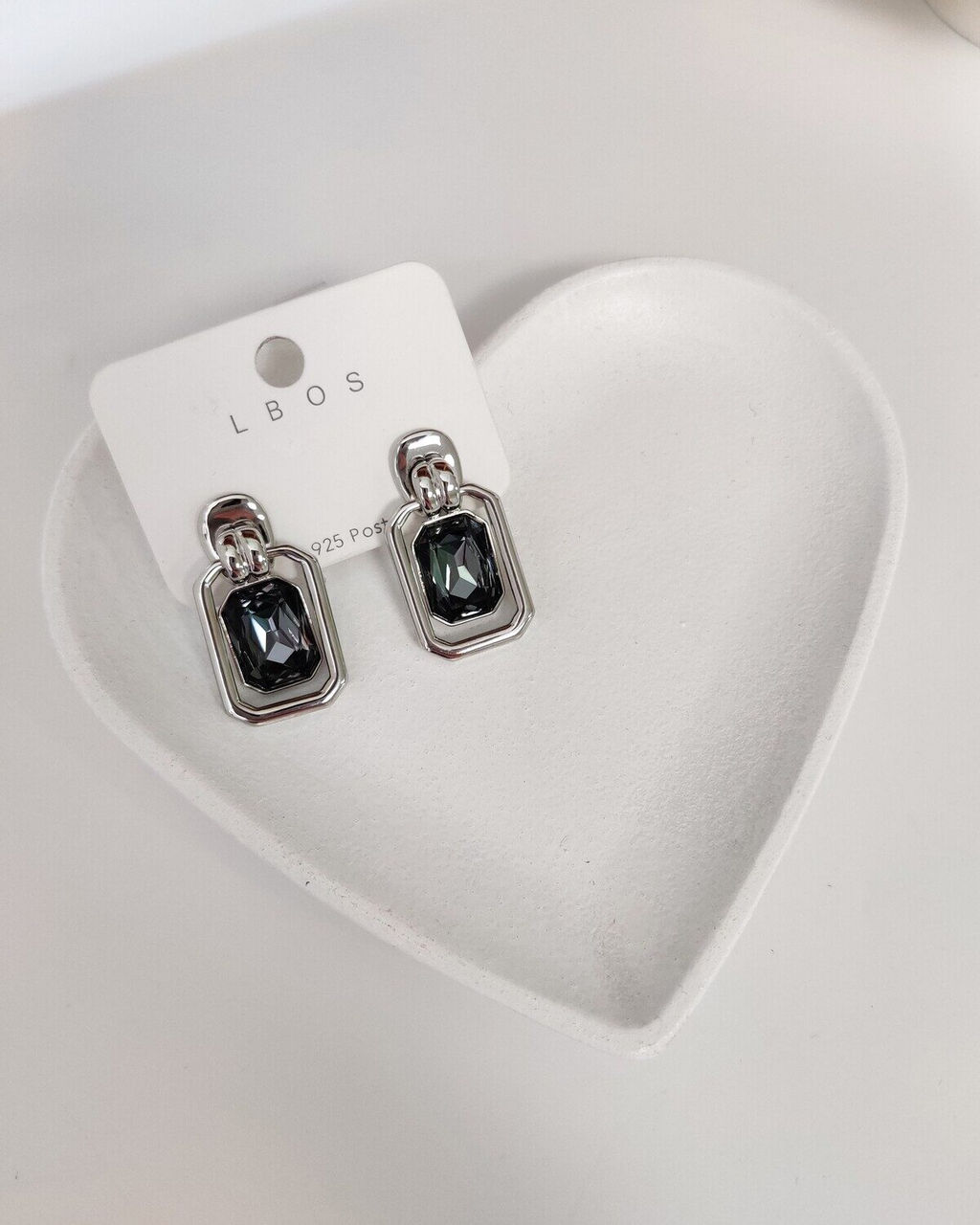 Серьги с кристаллами Swarovski