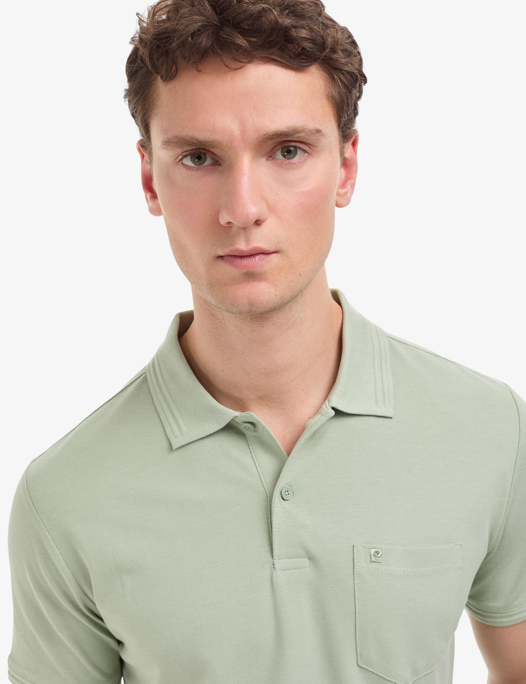 _a_la Regular Fit %100 Pamuk K_vr_lmaz Polo Yaka Basic Ti__rt