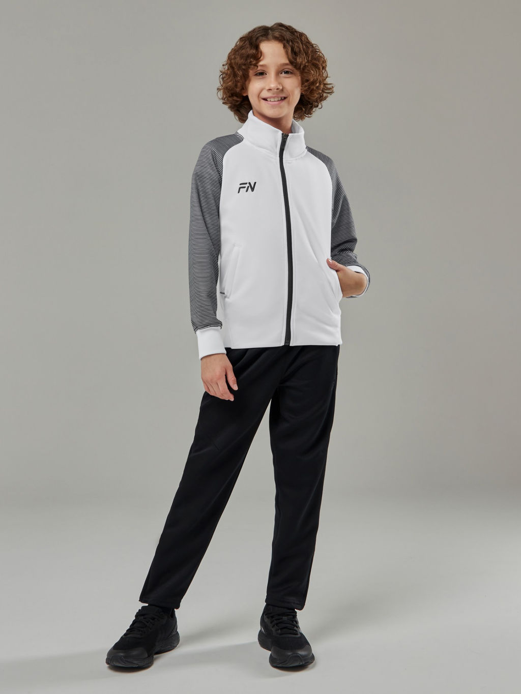 Детский спортивный костюм FN Dynamic Kid (White/Black)