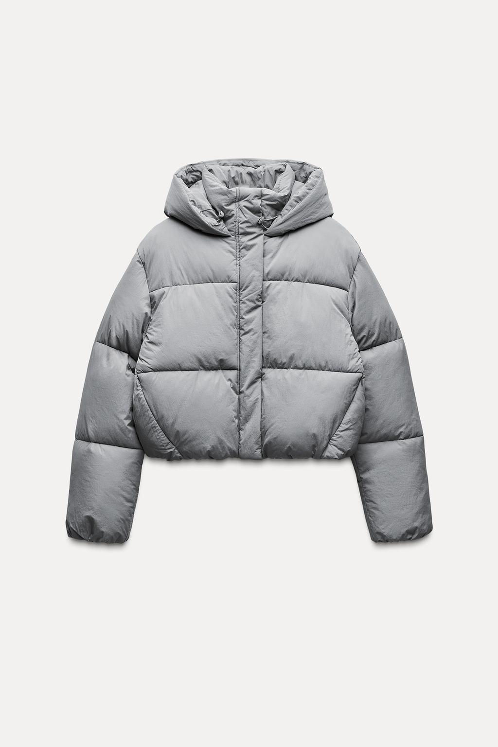 WATER-REPELLENT PUFFER ANORAK - Zara фото 7