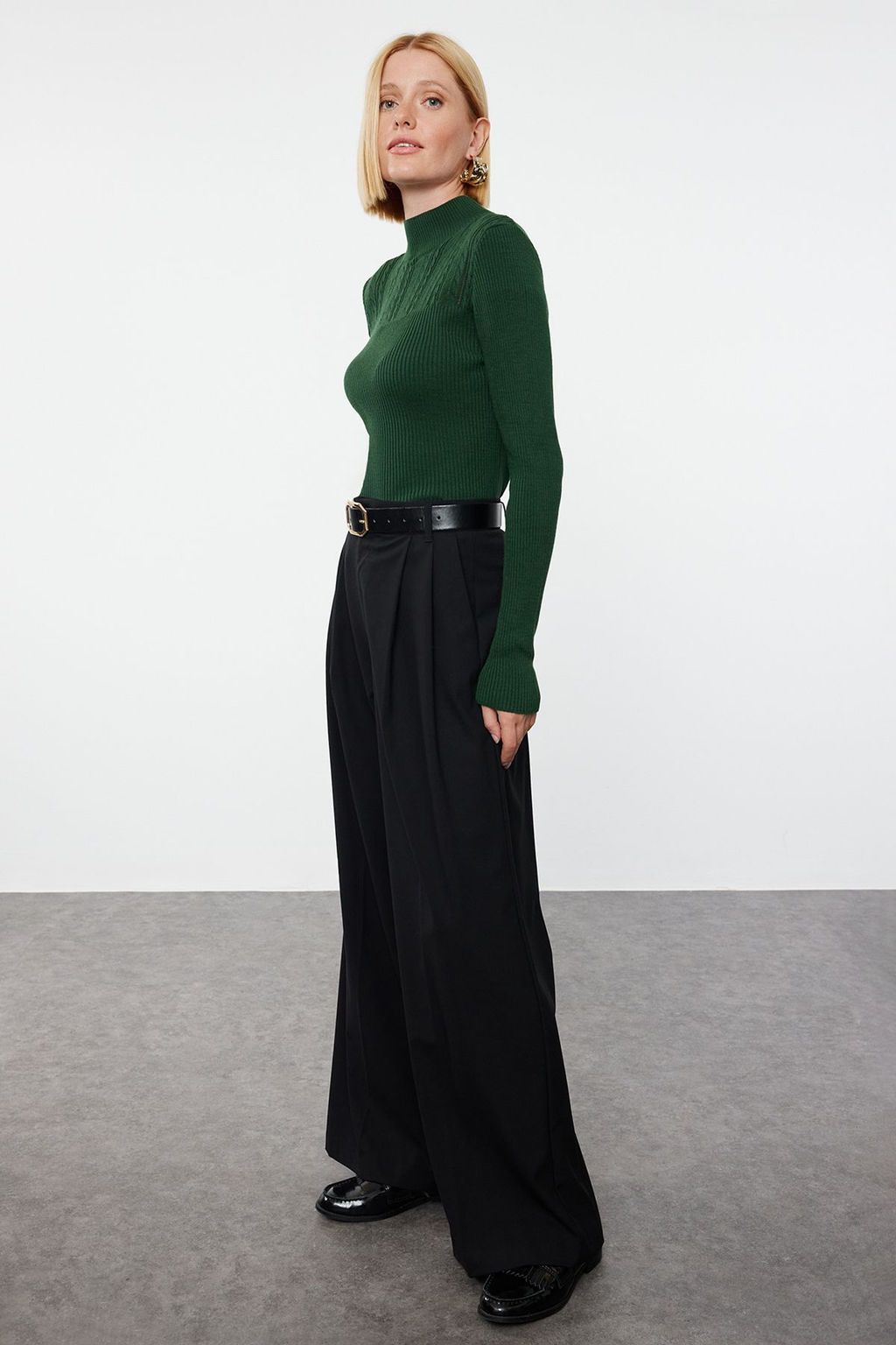 Tas Ajurlu/Delikli Triko Kazak TWOAW21KZ0934 - Trendyolmilla фото 10