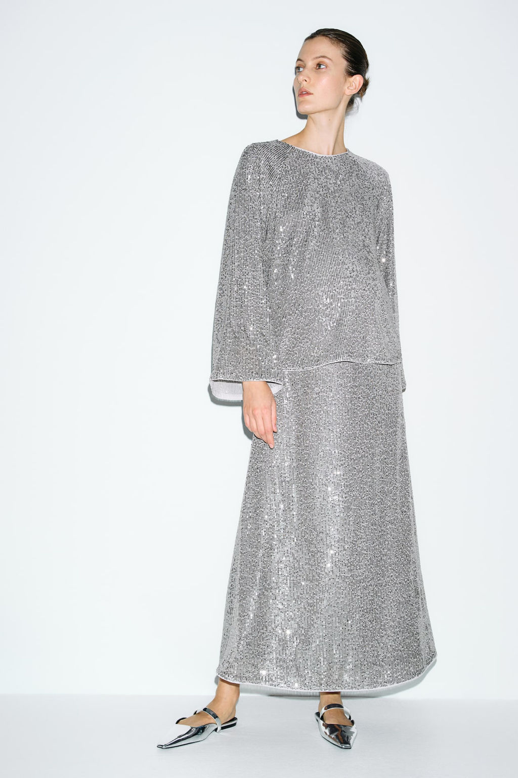 MAMA Blusa de lentejuelas - H&m фото 2