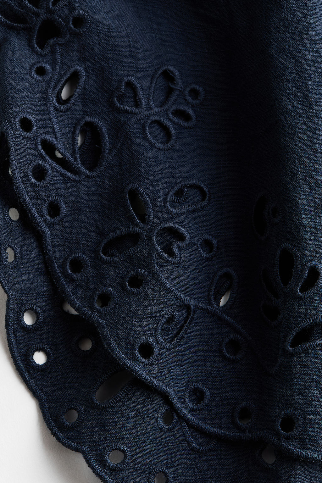 Camisa playera con bordado ingl?s - H&m фото 4