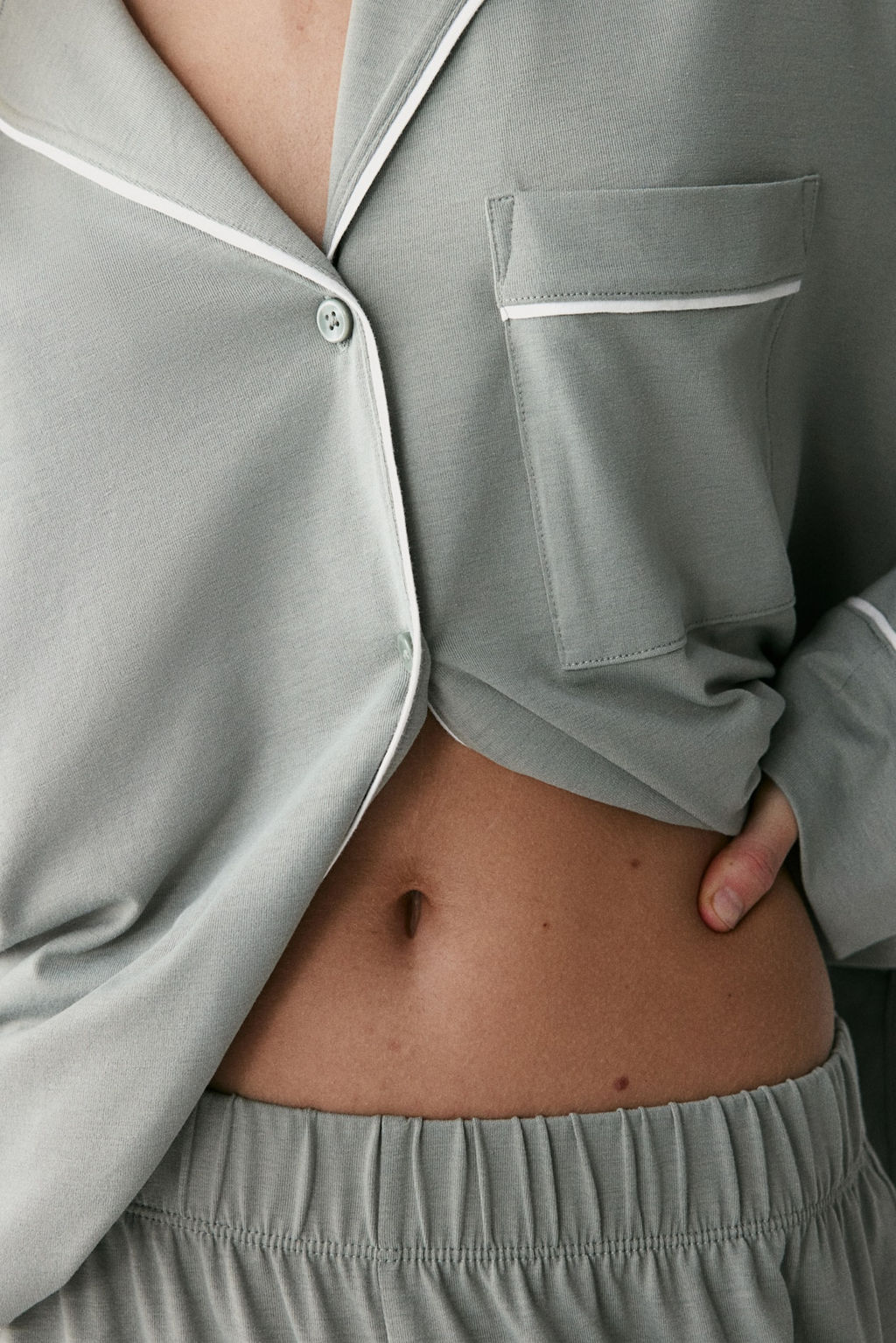 Pijama de mezcla de viscosa - H&m фото 2