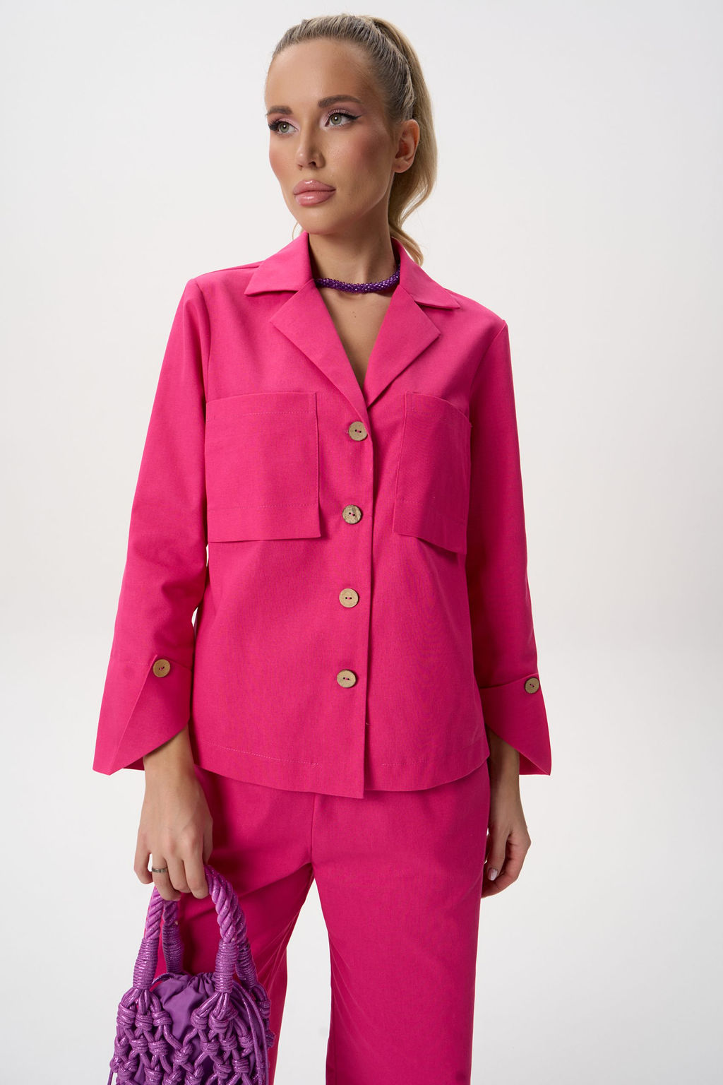 Жакет Яркое лето (фуксия) - Эльза фото 6