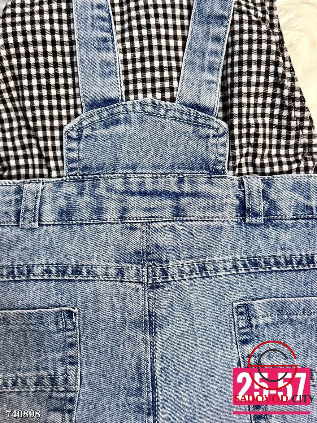 Детский джинсовый комбинезон - Bruno фото 7