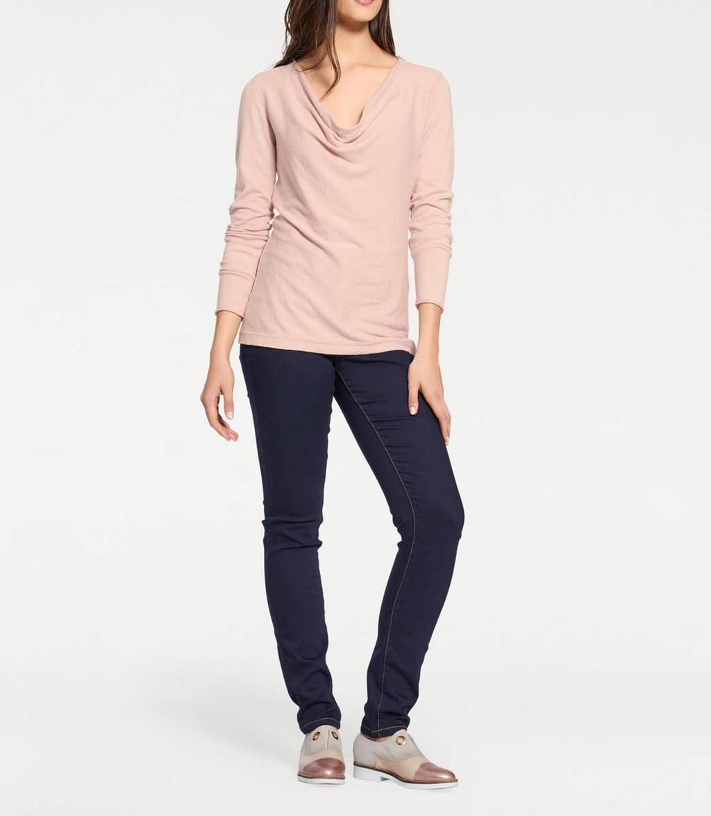 Пуловер, розовый - Patrizia dini фото 6