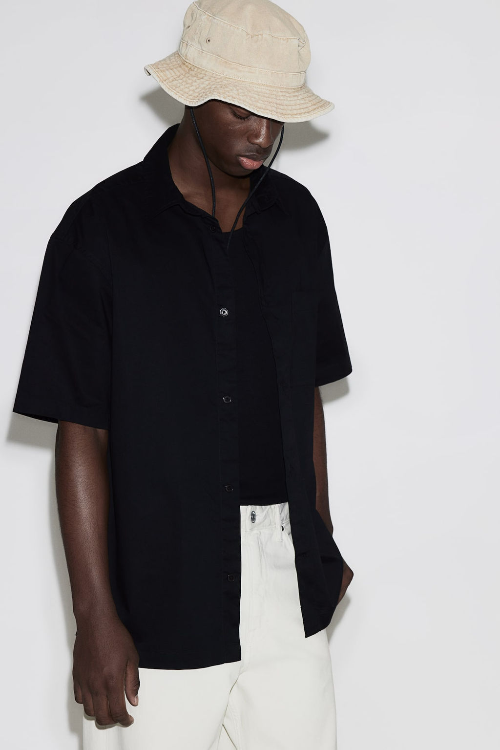 Camisa de manga corta Relaxed Fit - H&m фото 3