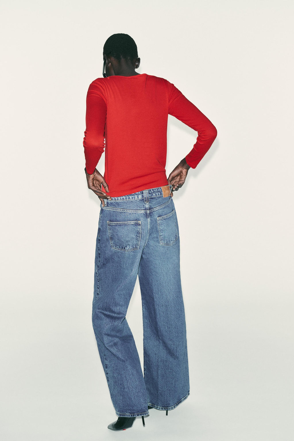 COTTON BOAT NECK T-SHIRT - Zara фото 5
