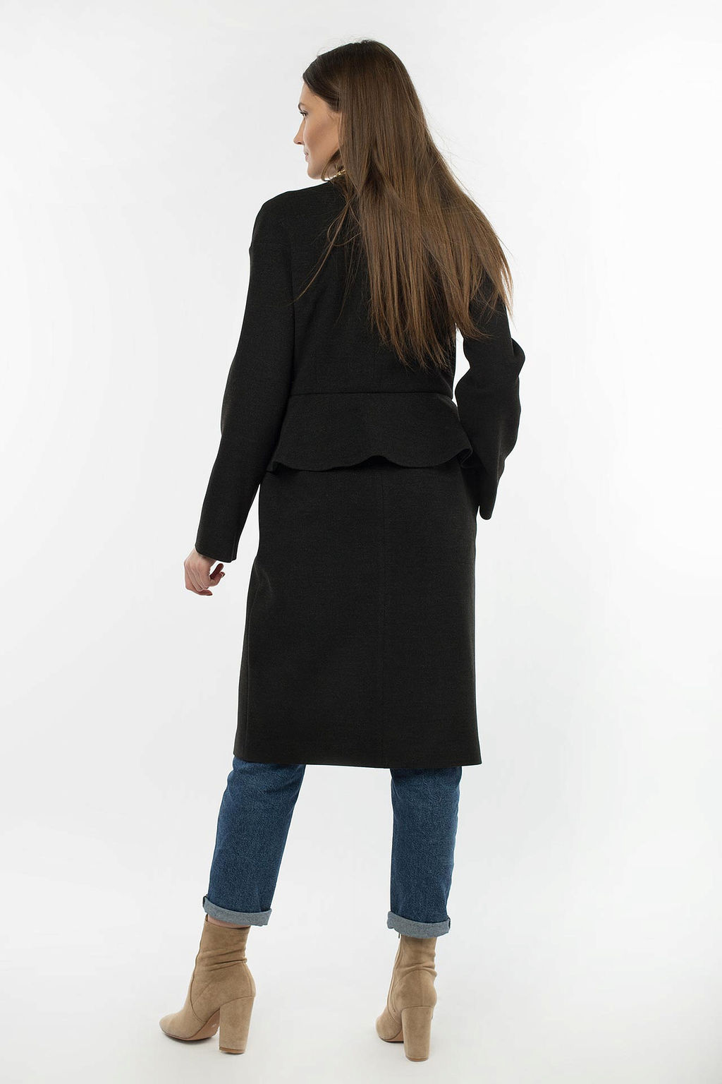 01-09184 Пальто женское демисезонное - El podio фото 2