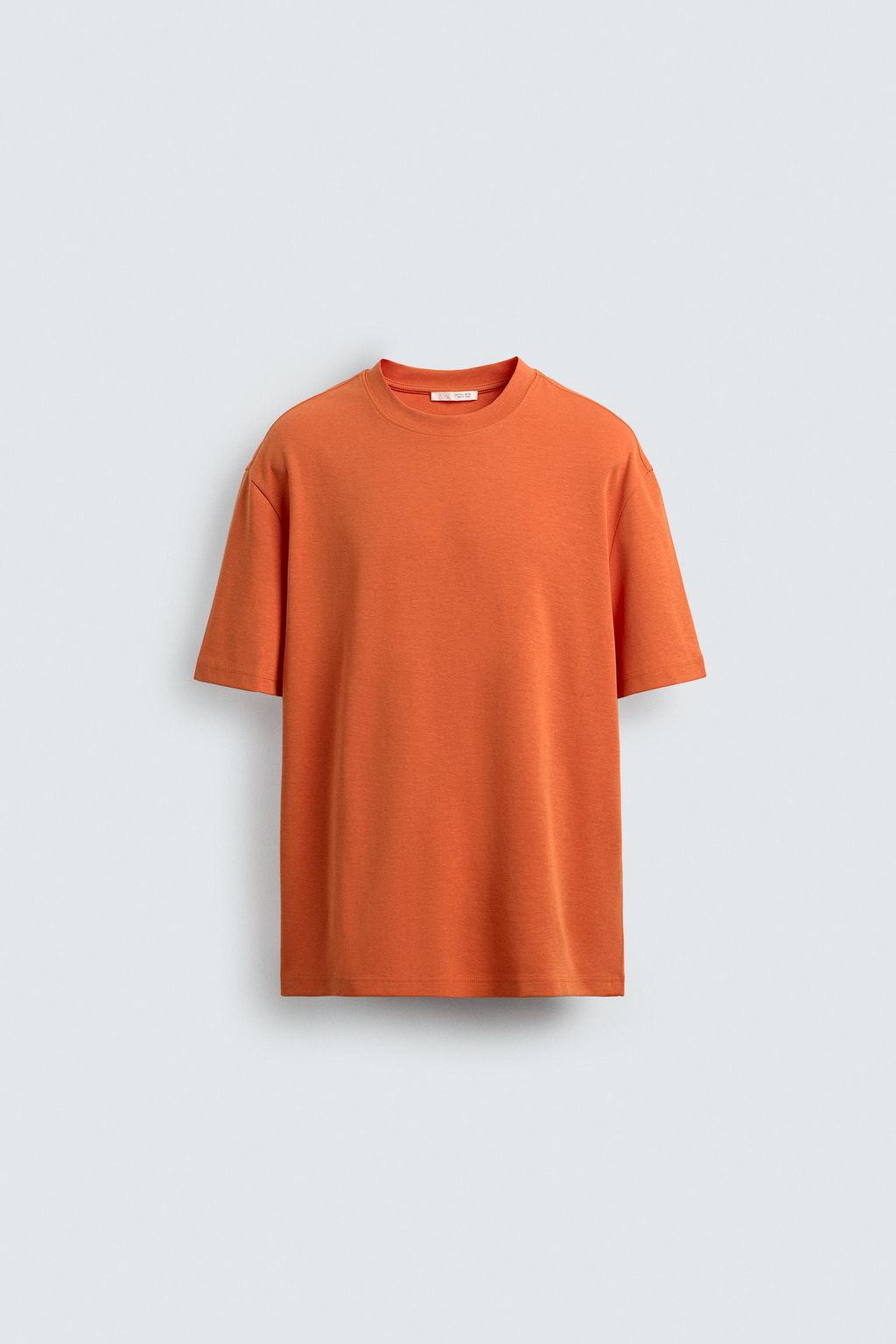CAMISETA RELAXED FIT INTERLOCK /04 / Naranja