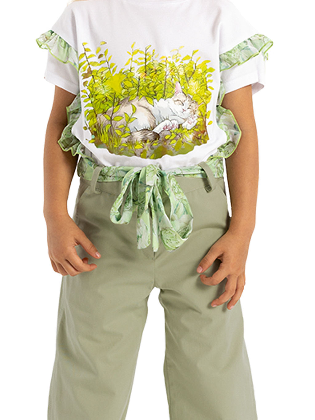 Джемпер для девочки О56337 - Карамелли фото 3