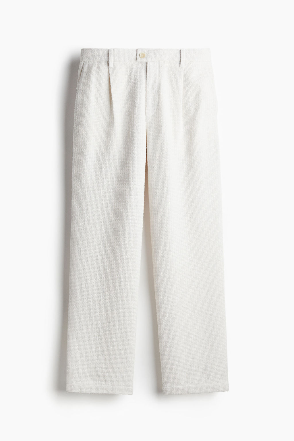 Pantalon texturizado Relaxed Fit - H&m фото 7