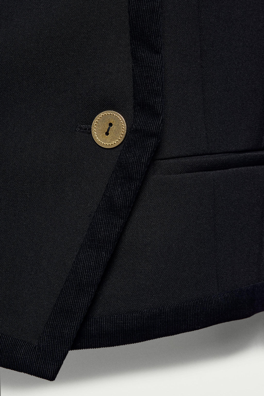 CROPPED BUTTONED JACKET - THE ITEM ZARA WOMAN  фото 7