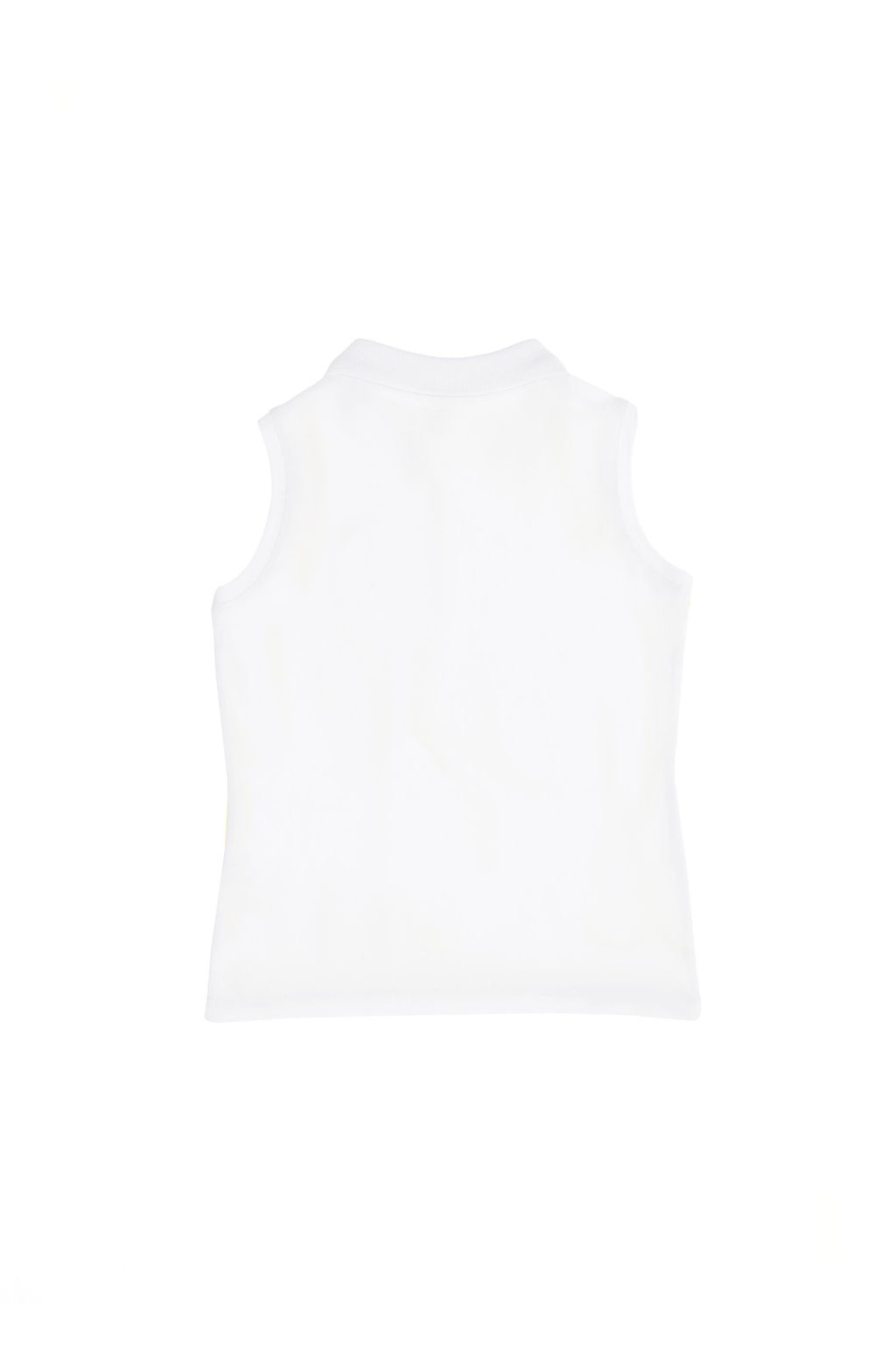 Белая футболка с воротником-поло для девочек - U.s. polo assn фото 8