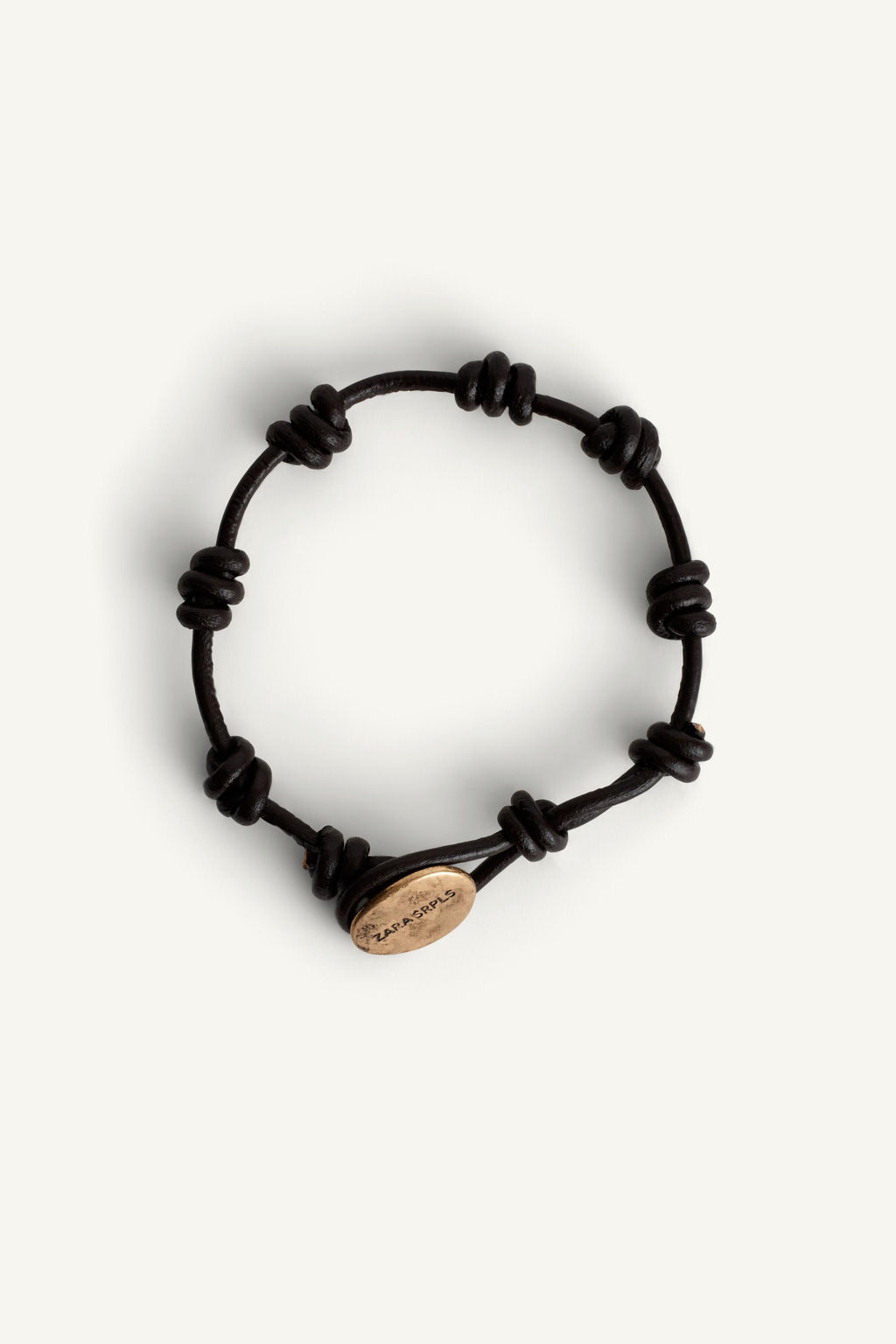 KNTTD LTHR BRCLT - Zara фото 3