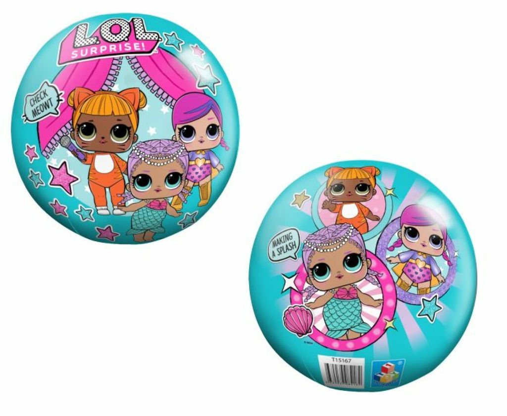 Мяч "LOL" ПВХ с полноцветн 15 см, 50 г, сетка арт.Т15167