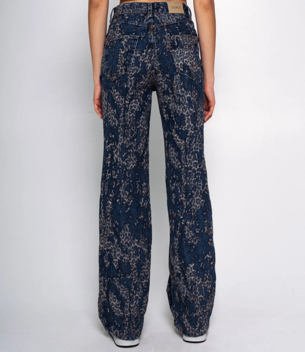 Джинсы #БШ2210, синий