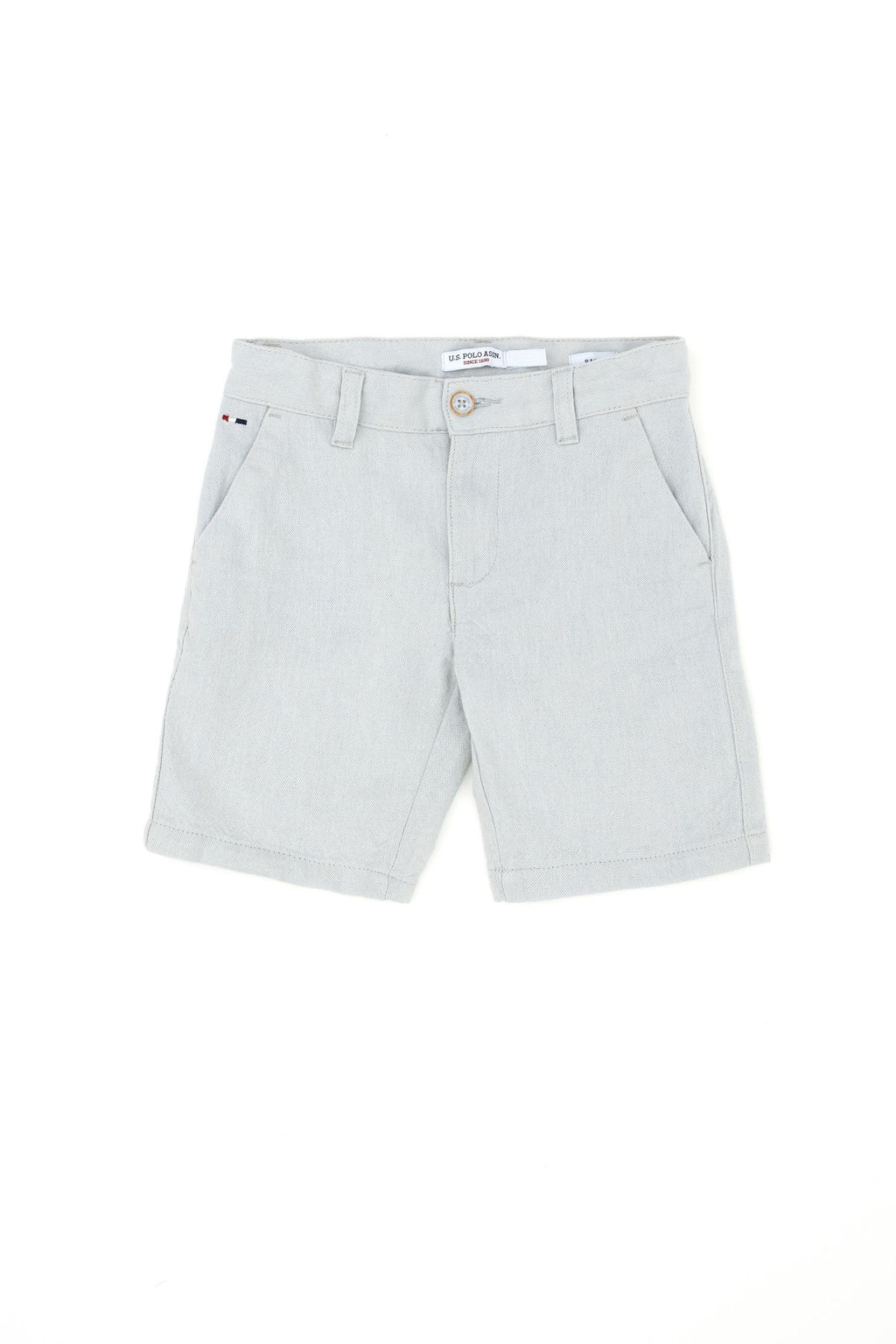 Шорты U.S. Polo Assn голубые хлопок  фото 4