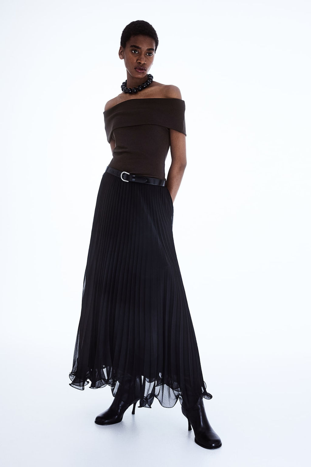 Top off-the-shoulder - H&m фото 2