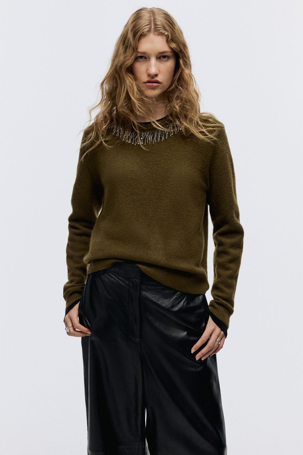 Jersey con detalles decorativos - H&m фото 3
