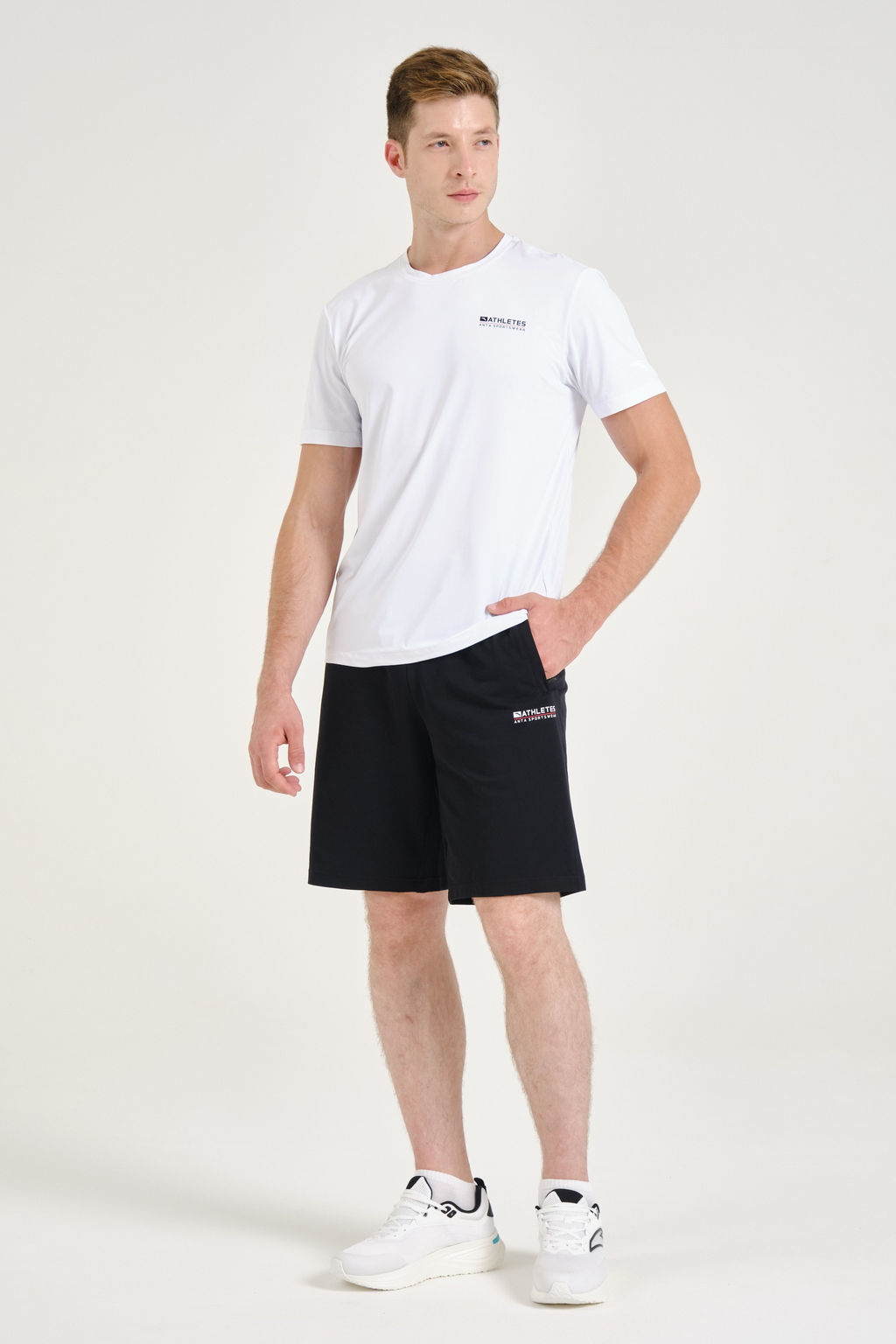 Шорты трикотажные Черный