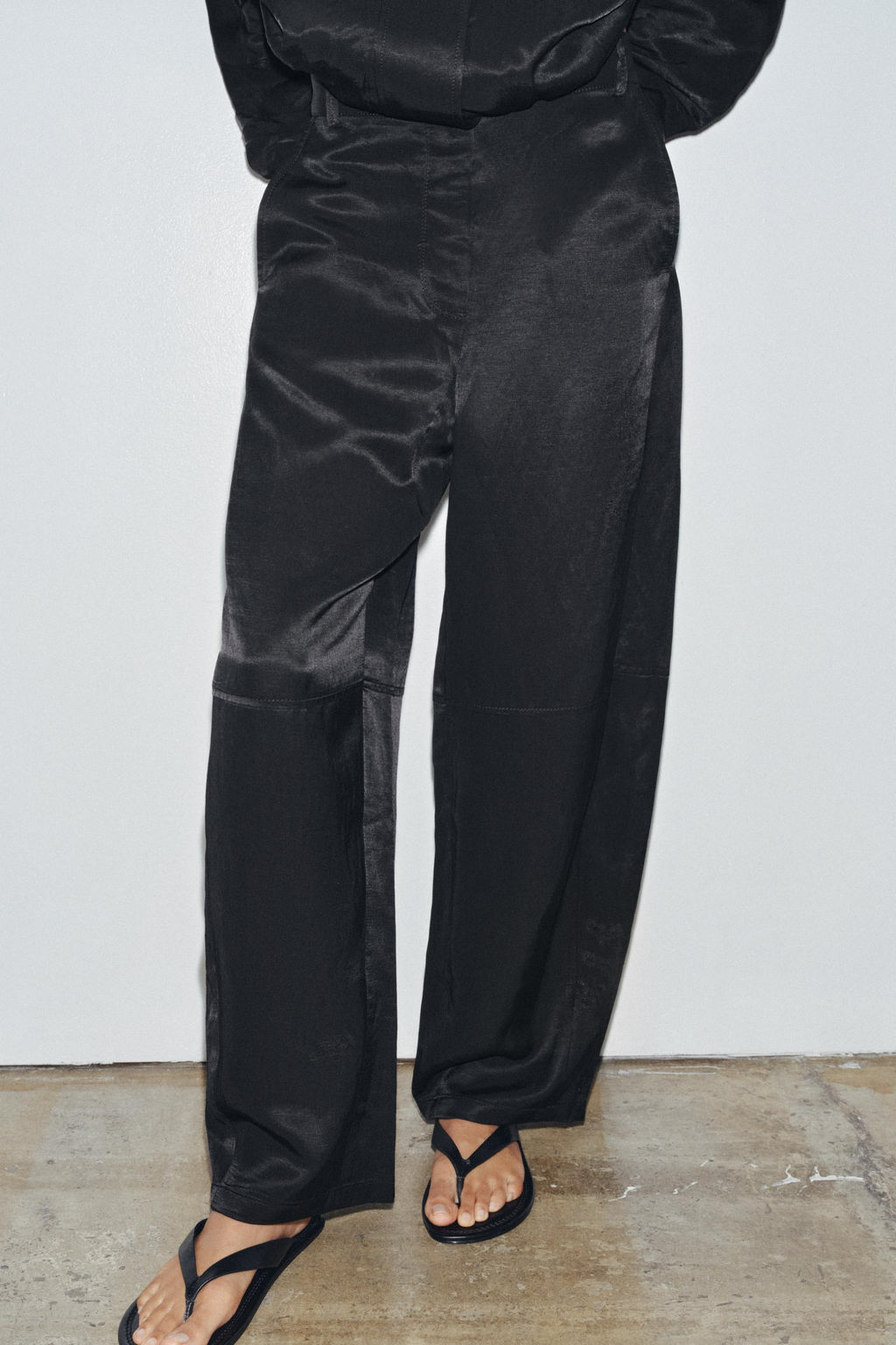 ZW COLLECTION LOOSE-FITTING TROUSERS - Zara фото 5