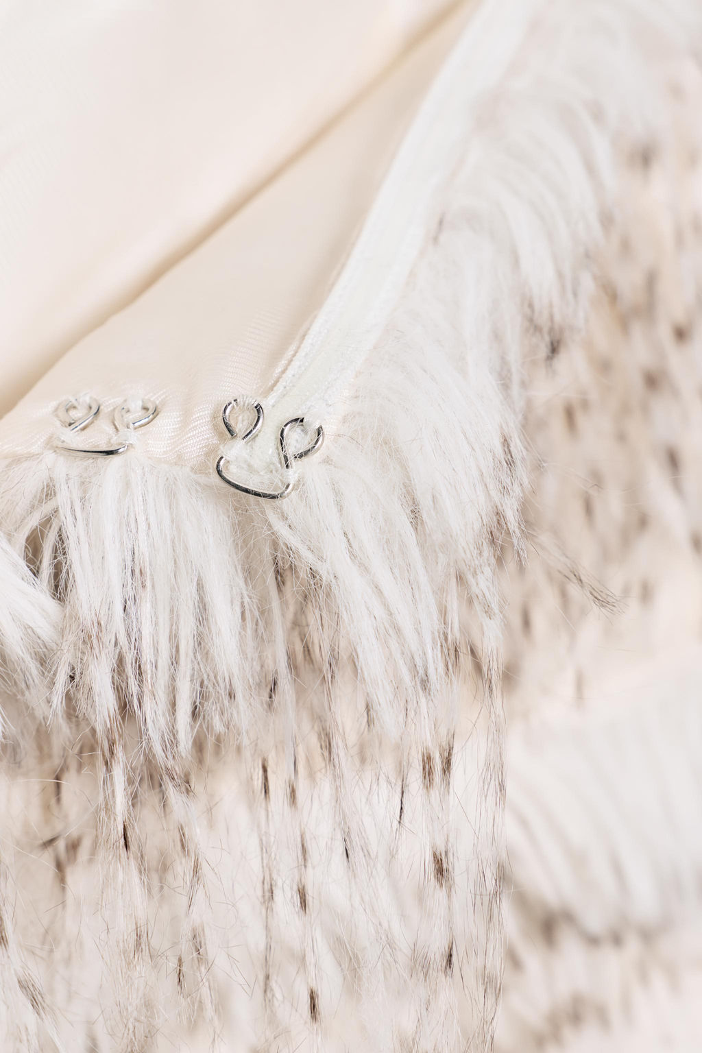 FAUX FUR HALTER TOP - Zara фото 10