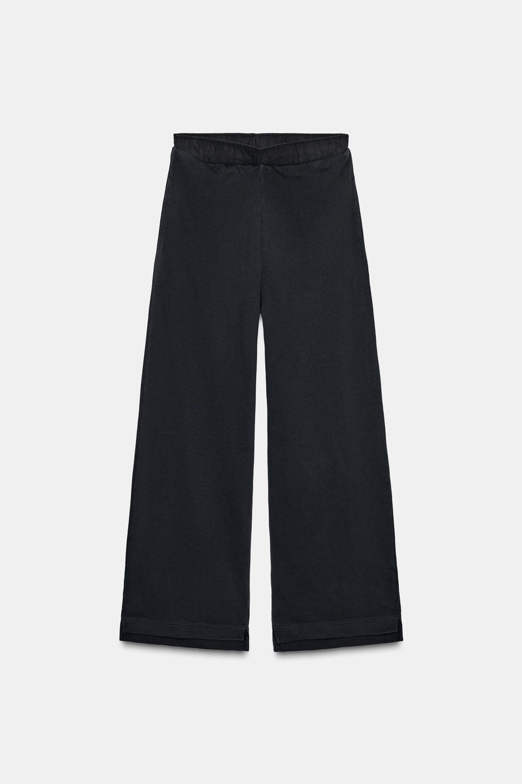 WASHED EFFECT CONTRAST TROUSERS - Zara фото 6