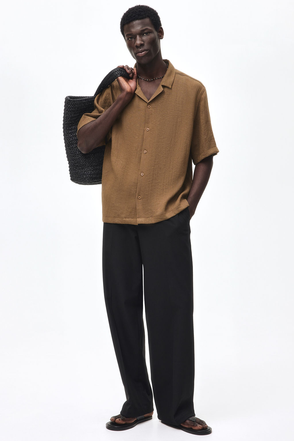 Camisa resort Relaxed Fit - H&m фото 6