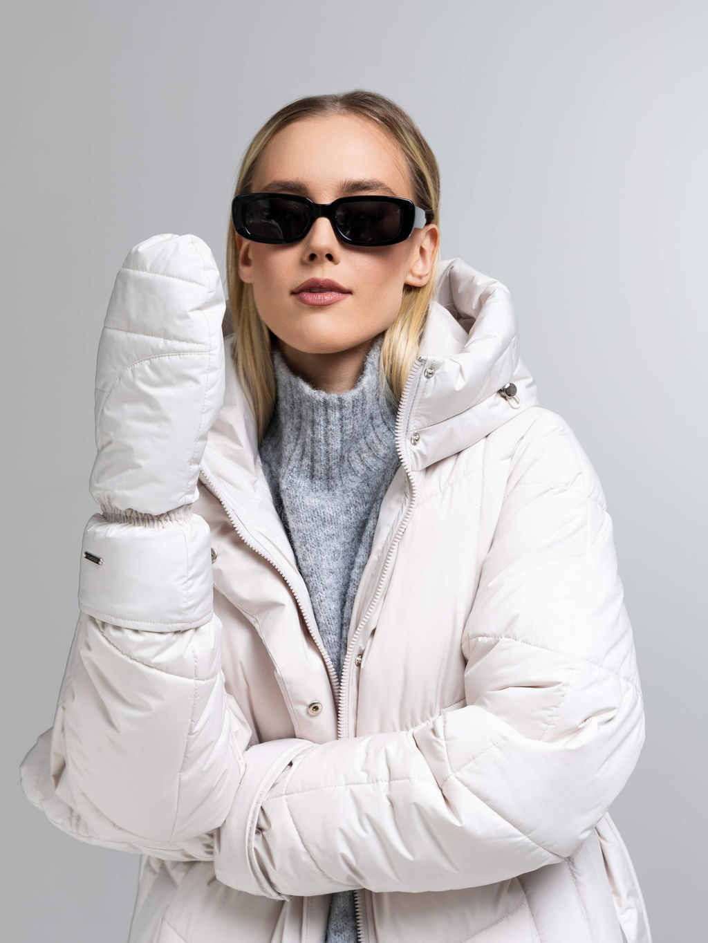 Пуховик женский HOOPS, арт. 83196zk  фото 5