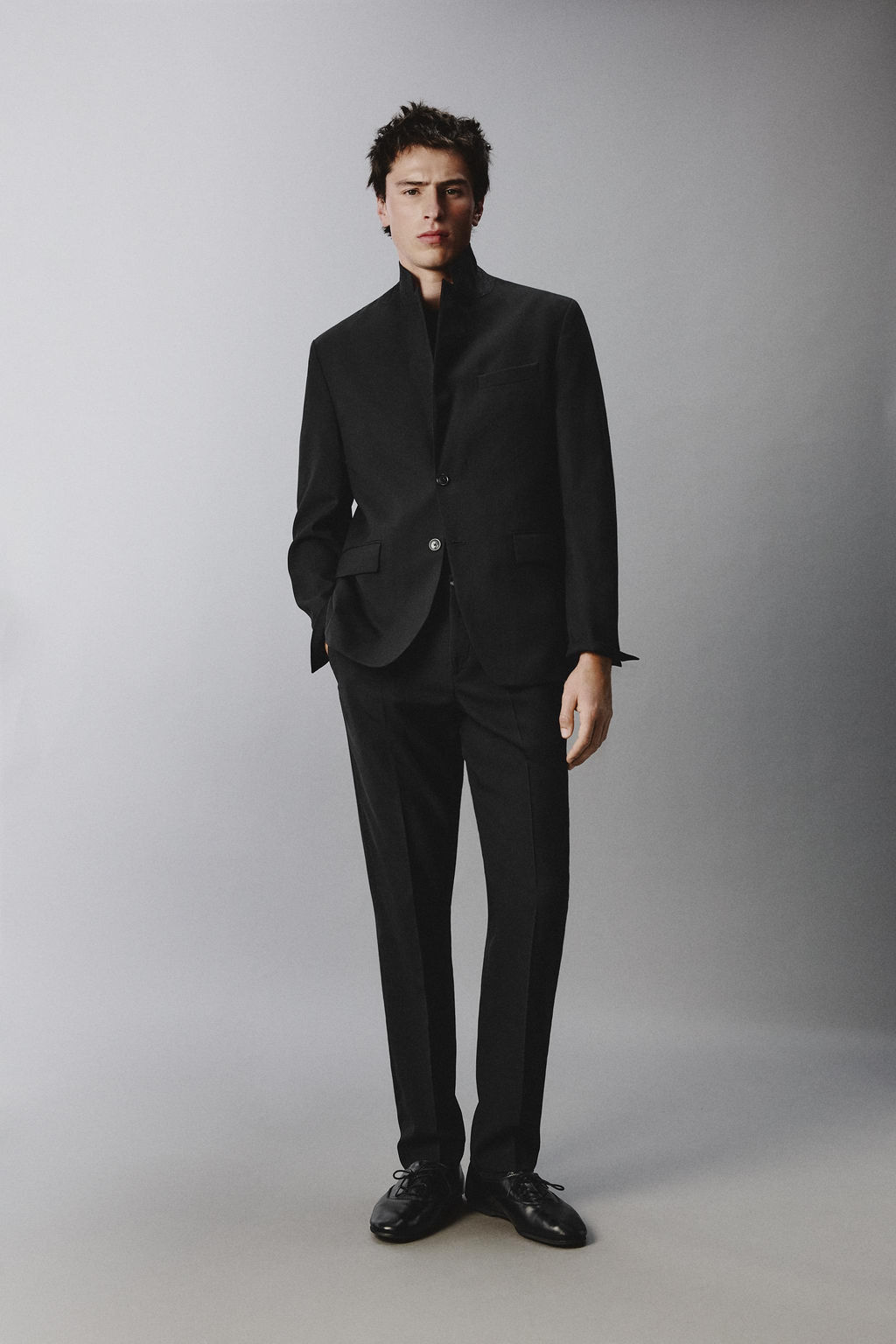 WOOL SUIT TROUSERS - Zara фото 9