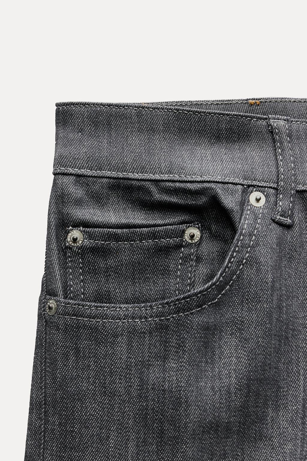ZW COLLECTION BOOTCUT HIGH-WAIST CROPPED JEANS - Zara фото 40