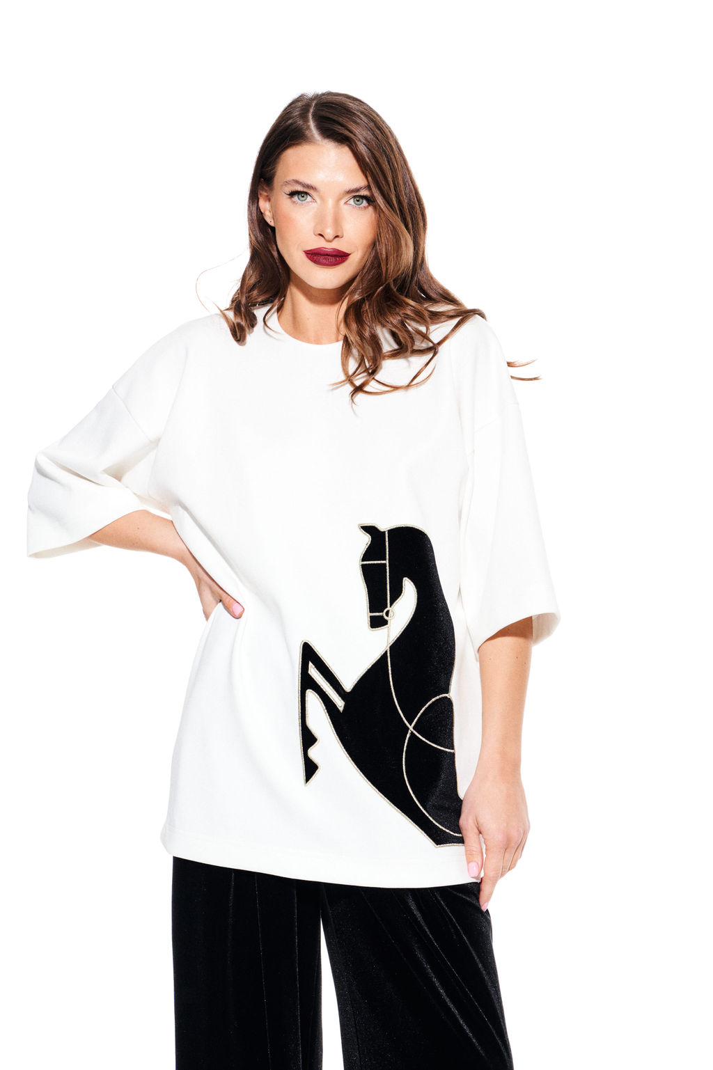 Джемпер женский новый год