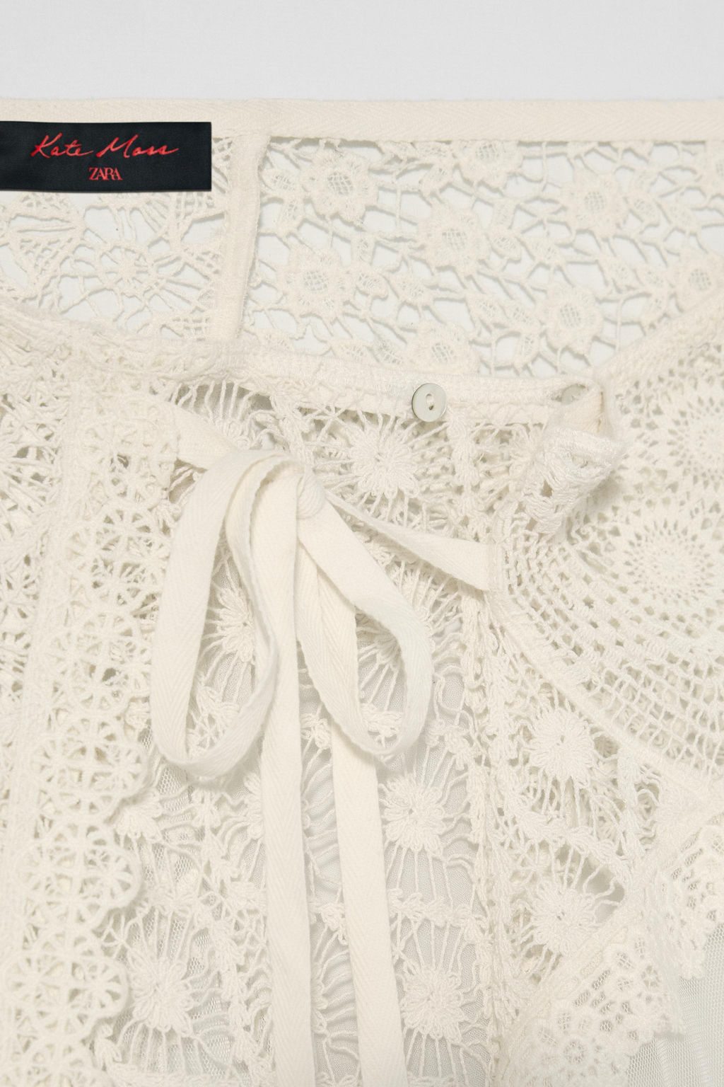 PATCHWORK MIDI SKIRT KATE MOSS X ZARA  фото 3