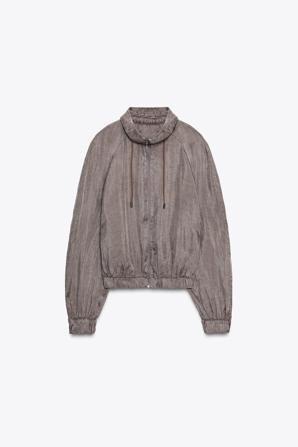 ZW COLLECTION FLOWY BOMBER JACKET - Zara фото 7