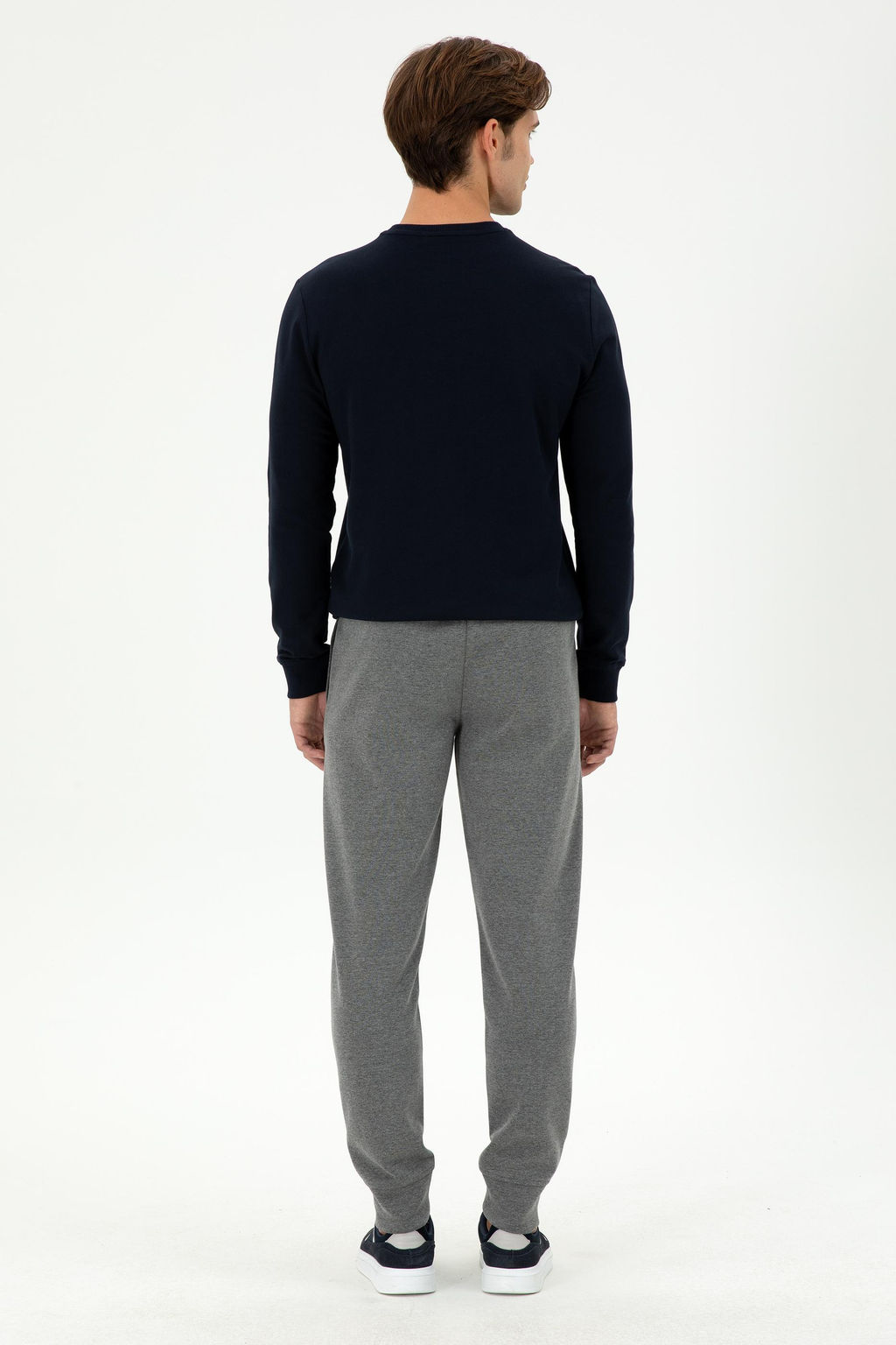 Мужские спортивные штаны антрацитового меланжа Неожиданная скидка в корзине - U.s. polo assn фото 4