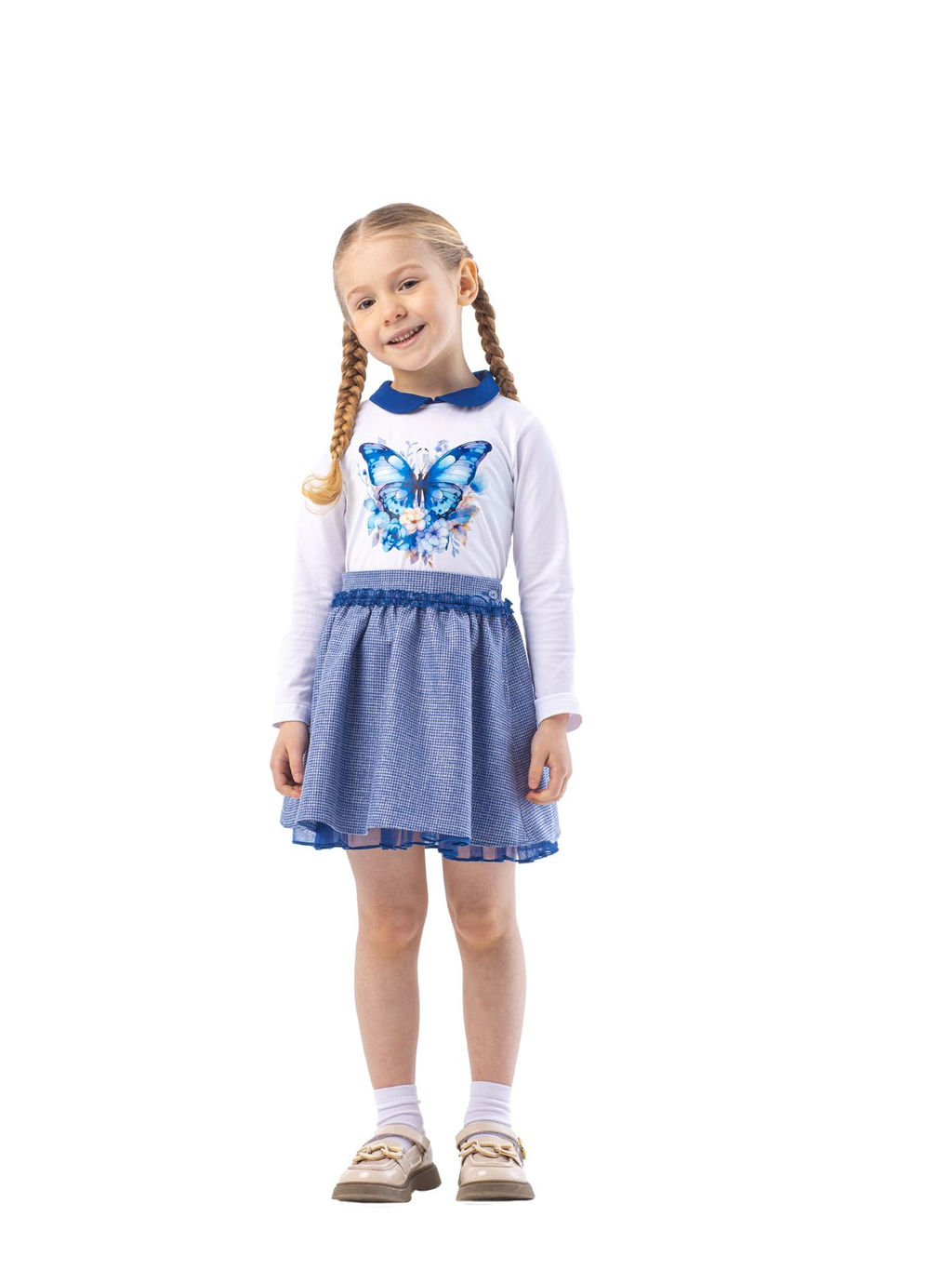 Юбка для девочки О66661 - Карамелли фото 3