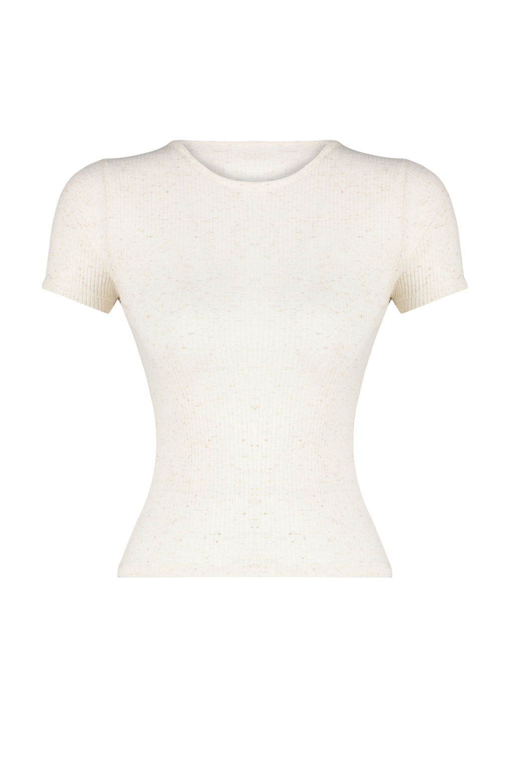 Ekru Ketenli Fitted/Vucuda Oturan Fitilli Esnek Orme Bluz TWOSS24BZ00566 - Trendyolmilla фото 7