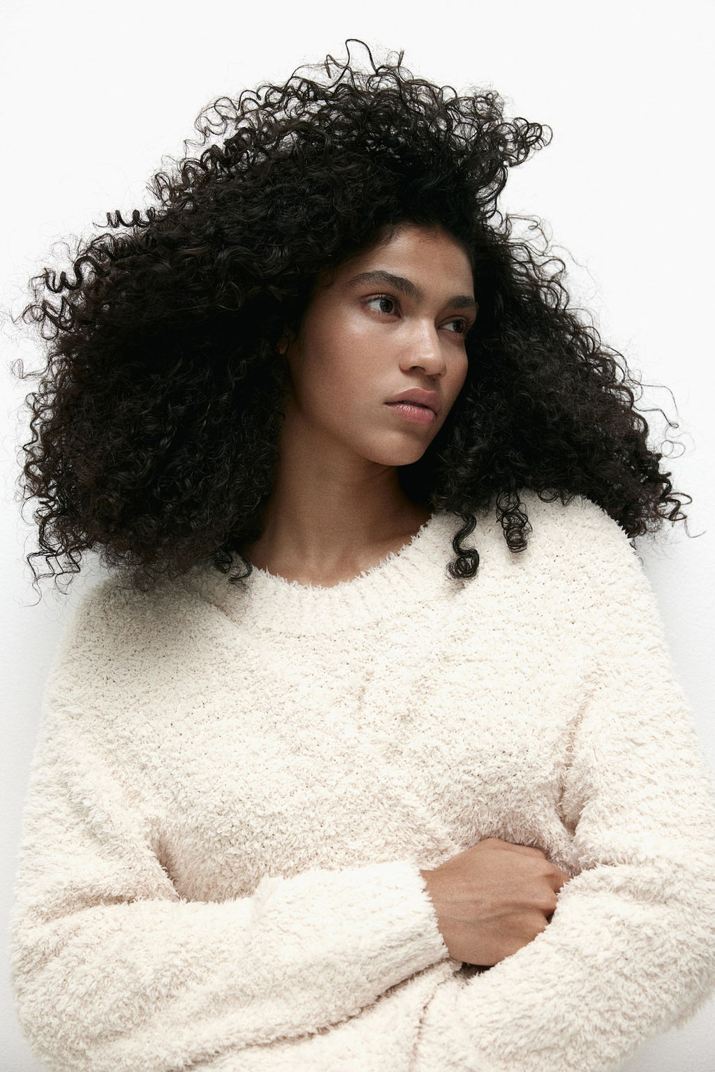 Top loungewear en punto efecto pelo - H&m фото 2