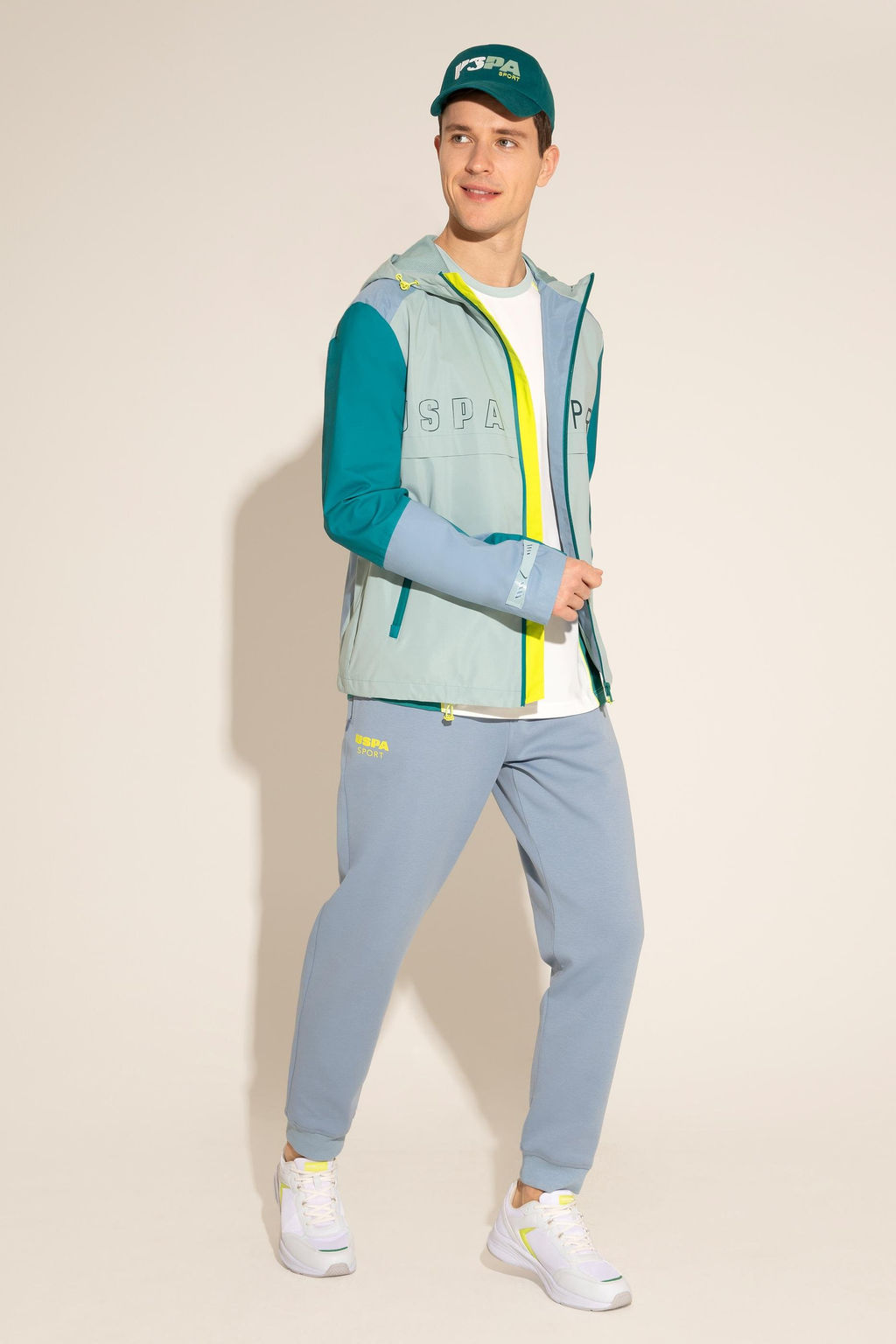 Мужские спортивные штаны цвета индиго - U.s. polo assn фото 8