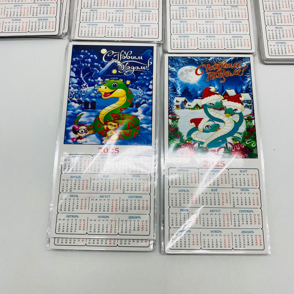 Календарь - Год змеи 60 шт в уп (арт. M-5) - Ип лебедев о.ю фото 4